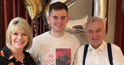 Ruth Langsford and Eamonn Holmes pose with rarely-seen son Jack as he turns 21 - www.ok.co.uk