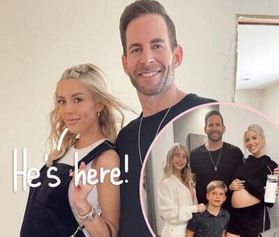 Heather Rae Young & Tarek El Moussa Welcome Their First Child Together -- See The Pic! - perezhilton.com