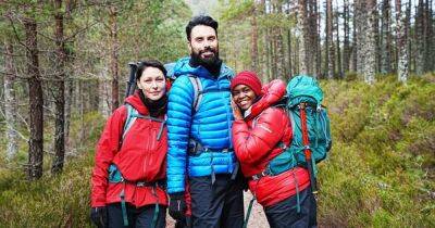Rylan, Emma Willis and Oti Mabuse take on Cairngorms for Comic Relief - www.dailyrecord.co.uk - Scotland - county Highlands