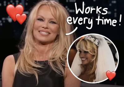 TikTok Obsesses Over Pamela Anderson's GENIUS Trick For Getting Someone To Marry You: 'Shakespeare COULD NEVER Be This Wise' - perezhilton.com - county Lee
