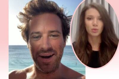 Armie Hammer Rape Accuser BLASTS Interview Claims -- And She Has Receipts! - perezhilton.com