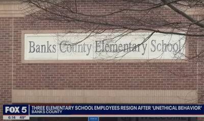 Georgia Elementary School Principal, Gym Teacher, & 3rd Grade Teacher Resign After CRAZY Campus Affair Comes To Light! - perezhilton.com - New York - Atlanta - county Banks