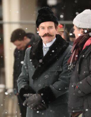 Ewan McGregor Rocks A New Moustache While Filming ‘A Gentleman In Moscow’ - etcanada.com - Russia - city Moscow