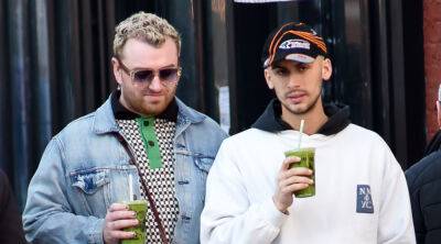 Sam Smith Spotted on NYC Juice Run with Rumored Boyfriend Christian Cowan - www.justjared.com - New York - county Christian