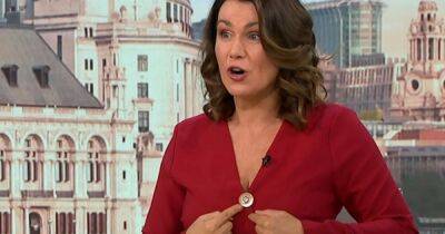 GMB's Susanna Reid forced to change outfit twice after 'racy' wardrobe blunder - www.ok.co.uk - Britain