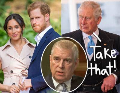 King Charles Officially Evicting Prince Harry & Meghan Marke -- And Giving Frogmore Cottage To Prince Andrew?!? - perezhilton.com - Britain - California - Canada - Portugal