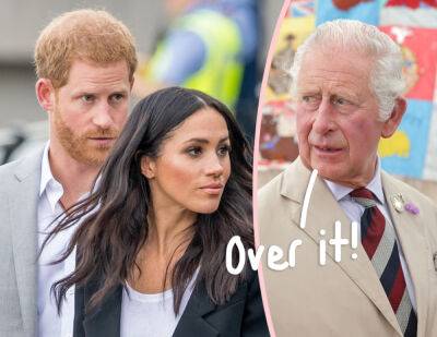 King Charles Started Process To Evict ‘Stunned’ Harry & Meghan THE DAY AFTER Spare Was Published! - perezhilton.com - Britain