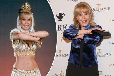 Barbara Eden, 91, strikes ageless ‘I Dream of Jeannie’ pose in rare sighting - nypost.com - county Cook