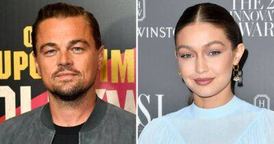 Leonardo DiCaprio and Gigi Hadid ‘Were Hanging Out Together All Night’ at Oscars Weekend Party: ‘Never Left Each Other’s Side’ - www.usmagazine.com - Britain - Los Angeles - Italy