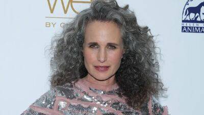 Andie MacDowell is embracing her graying hair, but not her dating life - www.foxnews.com - county Stone