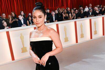 Vanessa Hudgens Shows Off Engagement Ring At The 2023 Oscars - etcanada.com - county Cole - county Butler - county Tucker