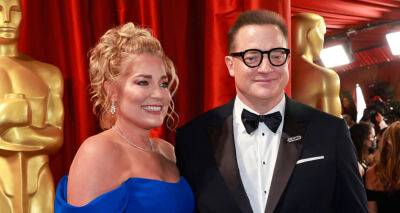 Brendan Fraser Gets Support from Girlfriend Jeanne Moore at Oscars 2023 - www.justjared.com - Hollywood - county Butler