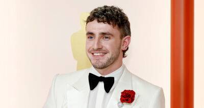 Best Actor Nominee Paul Mescal Looks Sharp at Oscars 2023 - www.justjared.com - Hollywood - county Butler