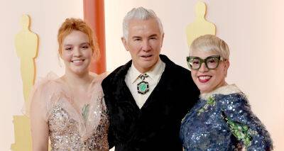'Elvis' Director Baz Luhrmann Arrives at Oscars 2023 with Wife Catherine Martin & Daughter Lilly - www.justjared.com - Hollywood - county Butler