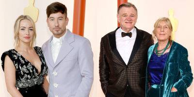 The Banshees of Inisherin's Brendan Gleeson & Barry Keoghan Bring Their Partners To The Oscars 2023! - www.justjared.com - Hollywood - city Sandro