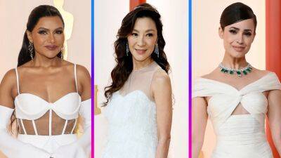 Oscars 2023 Fashion: Ana de Armas, Michelle Yeoh and More Stun in Bridal Chic - www.etonline.com - county Carson