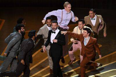 Jimmy Kimmel Slaps Back At The Slap In 2023 Oscars Monologue - deadline.com
