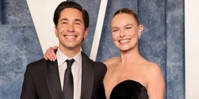 Kate Bosworth & Justin Long Make Red Carpet Debut at Vanity Fair Oscar Party After A Year of Dating! - www.justjared.com - Beverly Hills