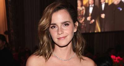 Emma Watson Makes Rare Appearance at Elton John's Oscars Party 2023 - www.justjared.com - London