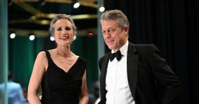 Oscars fans unimpressed with Hugh Grant after crude joke with Andie MacDowell - www.ok.co.uk