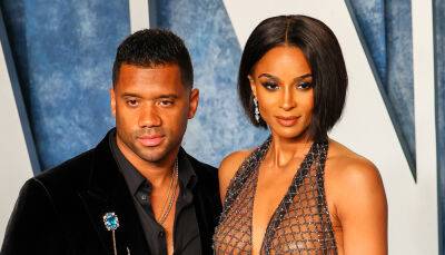 Ciara Wears Most Daring Look Yet, Goes Fully Sheer at Vanity Fair Oscar Party 2023 with Russell Wilson - www.justjared.com - Beverly Hills