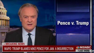 Lawrence O’Donnell Has Had Enough of Mike Pence: ‘Most Astonishing, Duplicitous Weakness on Display in Washington’ (Video) - thewrap.com - Pennsylvania - Washington - Arizona - Washington - state Georgia