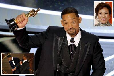 Will Smith can still get Oscar engraved but shouldn’t ‘personally come’: Academy president - nypost.com