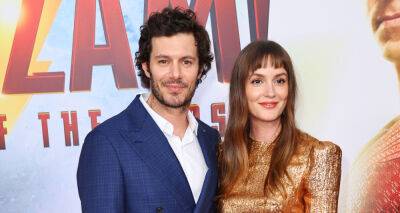 Leighton Meester Supports Husband Adam Brody at 'Shazam! Fury of the Gods' Premiere in L.A. - www.justjared.com - Los Angeles