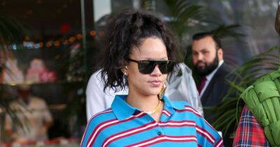 Rihanna's most recent maternity look has us reaching for our dad's shirts - www.ok.co.uk - Los Angeles