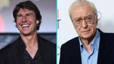 Tom Cruise Attends Michael Caine's 90th Birthday Celebration -- See the Pics - www.etonline.com - Britain