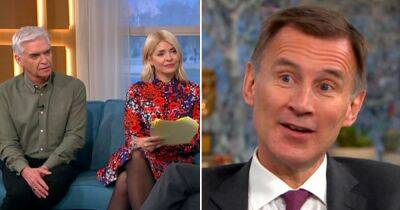 Jeremy Hunt shares daughter's reaction to Budget speech ITV This Morning appearance with Holly Willoughby and Phillip Schofield slammed - www.manchestereveningnews.co.uk - China - Ukraine