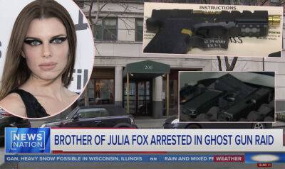 Julia Fox's Dad Sends Serious Apology Letter To NYC Neighbors After Actress' Brother Was Arrested On Ghost Gun & Drug Charges! - perezhilton.com - New York