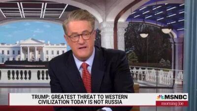‘Morning Joe’ Cuts Down Trump’s Claim US Is ‘Greatest Threat to Western Civilization': ‘Hated America Before He Became President’ (Video) - thewrap.com - USA - Russia