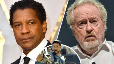Denzel Washington Reuniting With Ridley Scott On ‘Gladiator’ Sequel At Paramount - deadline.com - USA - Ireland - Washington - county Scott