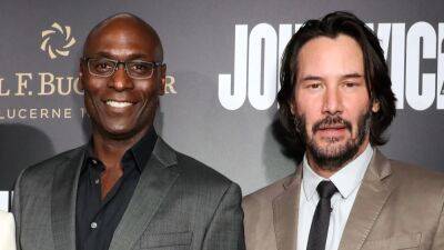 Keanu Reeves Pays Tribute to Lance Reddick: 'He Was the Consummate Professional' - www.etonline.com - Chad - city Baltimore