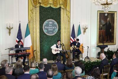 Niall Horan Performs At White House As Part Of Joe Biden-Leo Varadkar St. Patrick’s Day Celebration - deadline.com - Ireland - city This