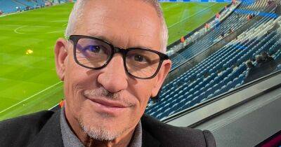 Gary Lineker says 'great to be here' as he makes BBC return to cover football - www.ok.co.uk - Manchester - Germany