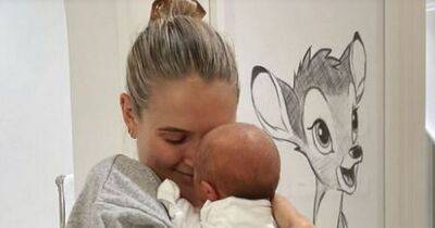 Molly-Mae Hague posts unseen pics of Bambi's birth and sobs over Mother's Day card - www.ok.co.uk - Hague