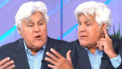 Jay Leno Shows His 'Brand New Face' After Garage Fire During 'Kelly Clarkson Show' Appearance - www.etonline.com