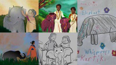 Oscar-Nominated Netflix Short ‘The Elephant Whisperers’ Draws Fan Art From Across the Globe - variety.com - India
