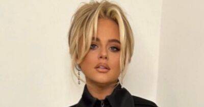 Emily Atack is doing her best to bring back controversial blue mascara trend - www.ok.co.uk