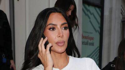 Kim Kardashian Proves Even Crinkled Jeans Can Look Chic - www.glamour.com - London