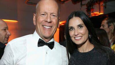 Watch Demi Moore Sing Happy Birthday to Ex-Husband Bruce Willis for His 68th Birthday - www.glamour.com