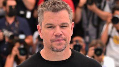 See Matt Damon's Unique New Tattoo in Honor of His Late Dad - www.etonline.com