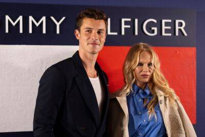 Pamela Anderson Supports Fellow Canadian Shawn Mendes At Launch Of His Tommy Hilfiger Collaboration - etcanada.com - Paris - Netherlands