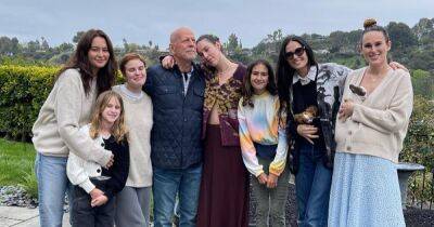 Inside Bruce Willis' 68th birthday celebrations with rare family snaps after dementia diagnosis - www.ok.co.uk - Los Angeles