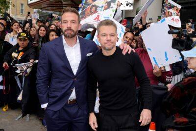 Matt Damon Says ‘Growing Up’ With Ben Affleck Has Made Their Work Bond Stronger: ‘He’s Really Great’ - etcanada.com - Canada - Jordan