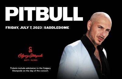 Pitbull To Headline First Day Of Calgary Stampede - etcanada.com - USA