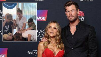 Chris Hemsworth and wife Elsa Pataky criticized for 'stupid not funny prank' on son for his birthday - www.foxnews.com - Spain - India