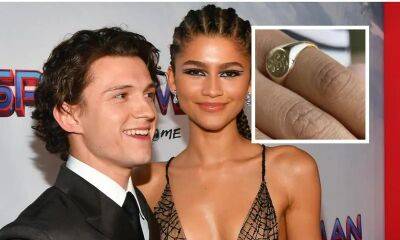Is Zendaya wearing a ring engraved with Tom Holland’s initials? - us.hola.com - London